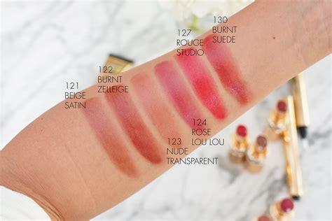 rouge volupte shine swatches